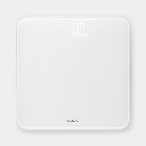 Brabantia ReNew battery free bathroom scale, dark grey