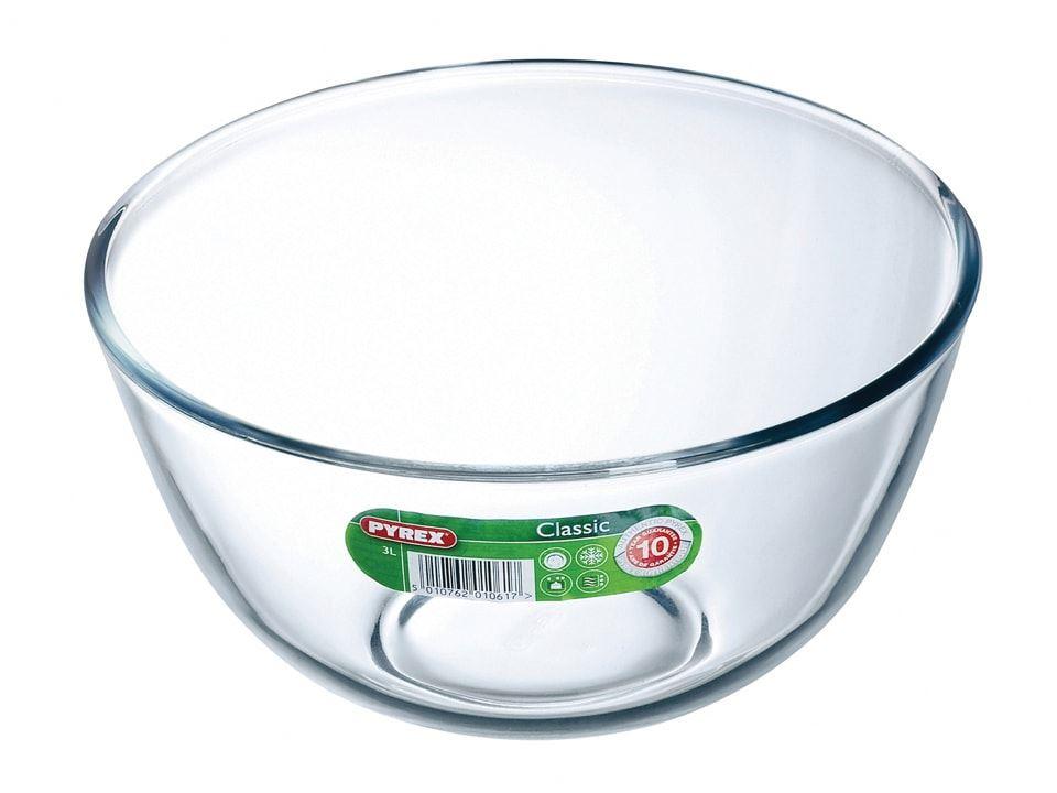 Pyrex Pyrex glass kitchen bowls, 2 l