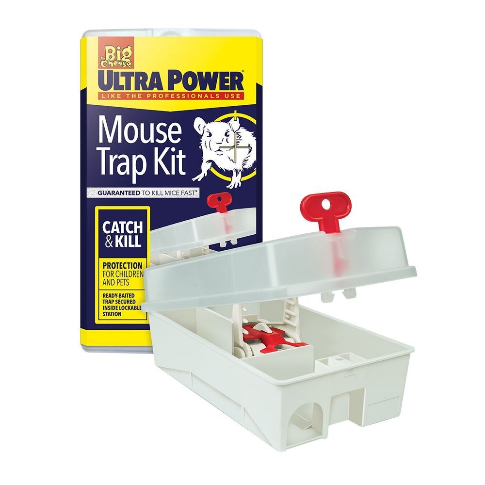 Big Cheese Self Set Metal Mouse Trap 2 Pack