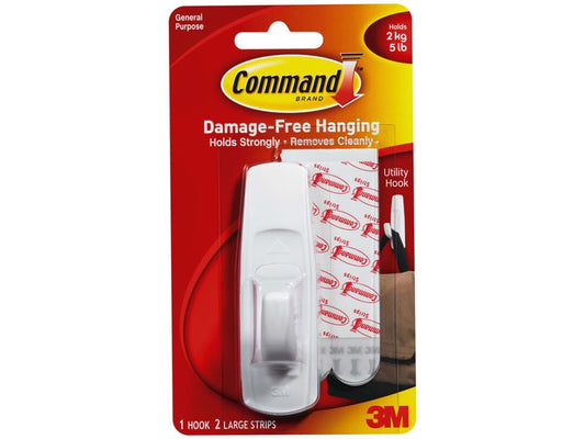 Damage-Free Mini Command Hooks White x6 – Snape & Sons