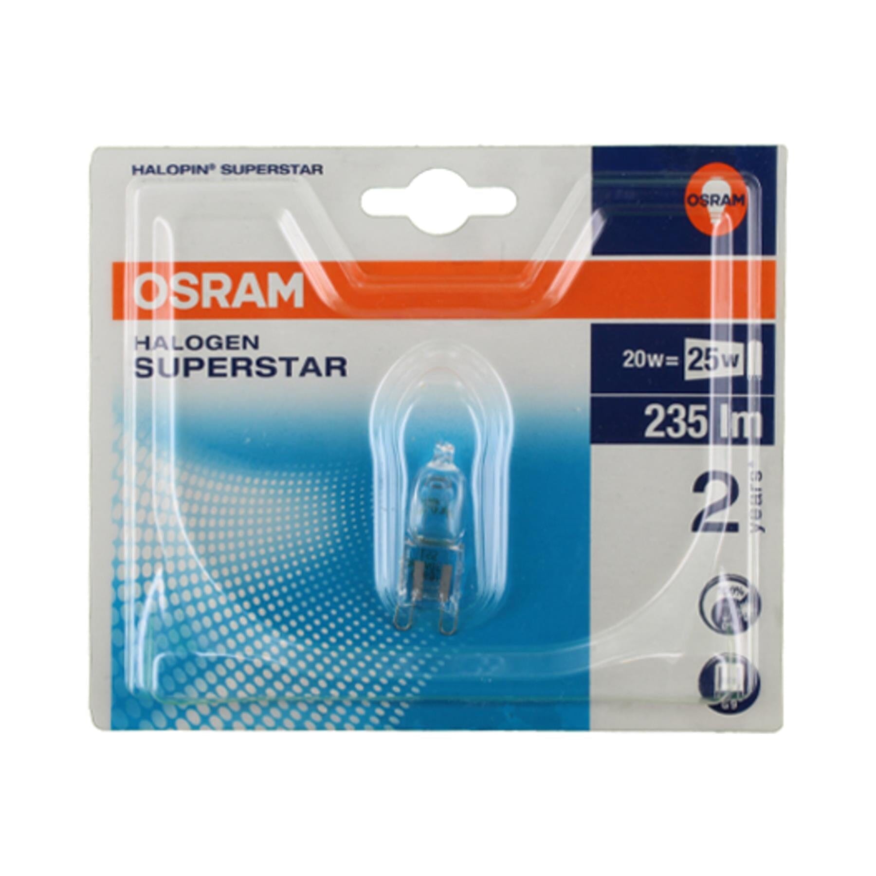 Osram halogen superstar 20w deals 235 lm