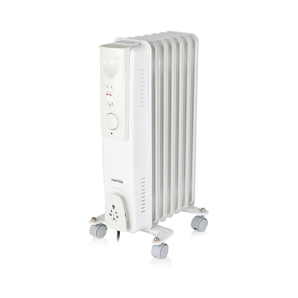 1.5kW Oil Filled Radiator White – Snape & Sons